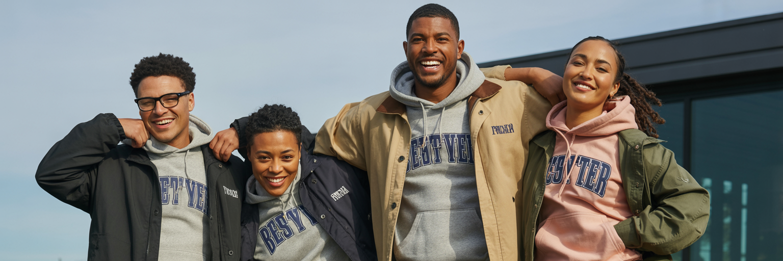 Finished Garments / Happy Clients